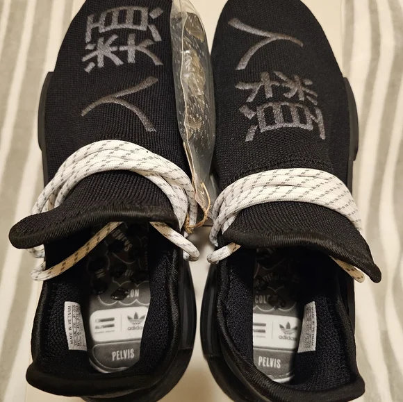adidas gazelle silver green womens Adidas NMD HU Pharrell Human Race Scarlet  Freak Sneaks
